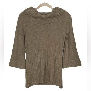 Classiques Entier Atelier Tan Cashmere Turtleneck Sweater Sz XS